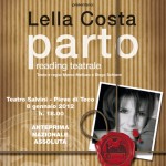 Lella Costa in “Parto”